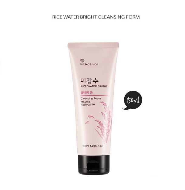 The Face Shop rice water cleansing foam